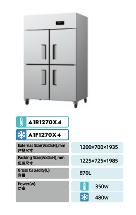 华菱700系列亚太款冷柜冰箱(图3)